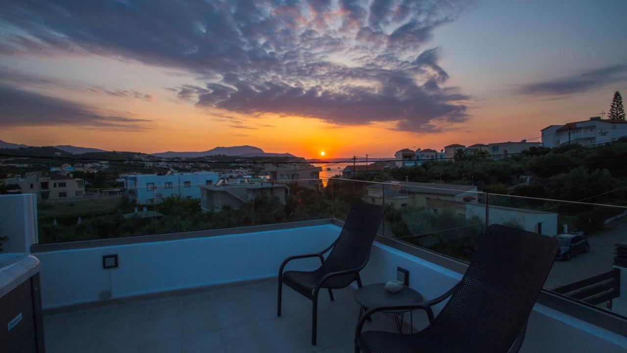 Avrilia Seaside Villa Heated Pool Almyrida  Exterior photo