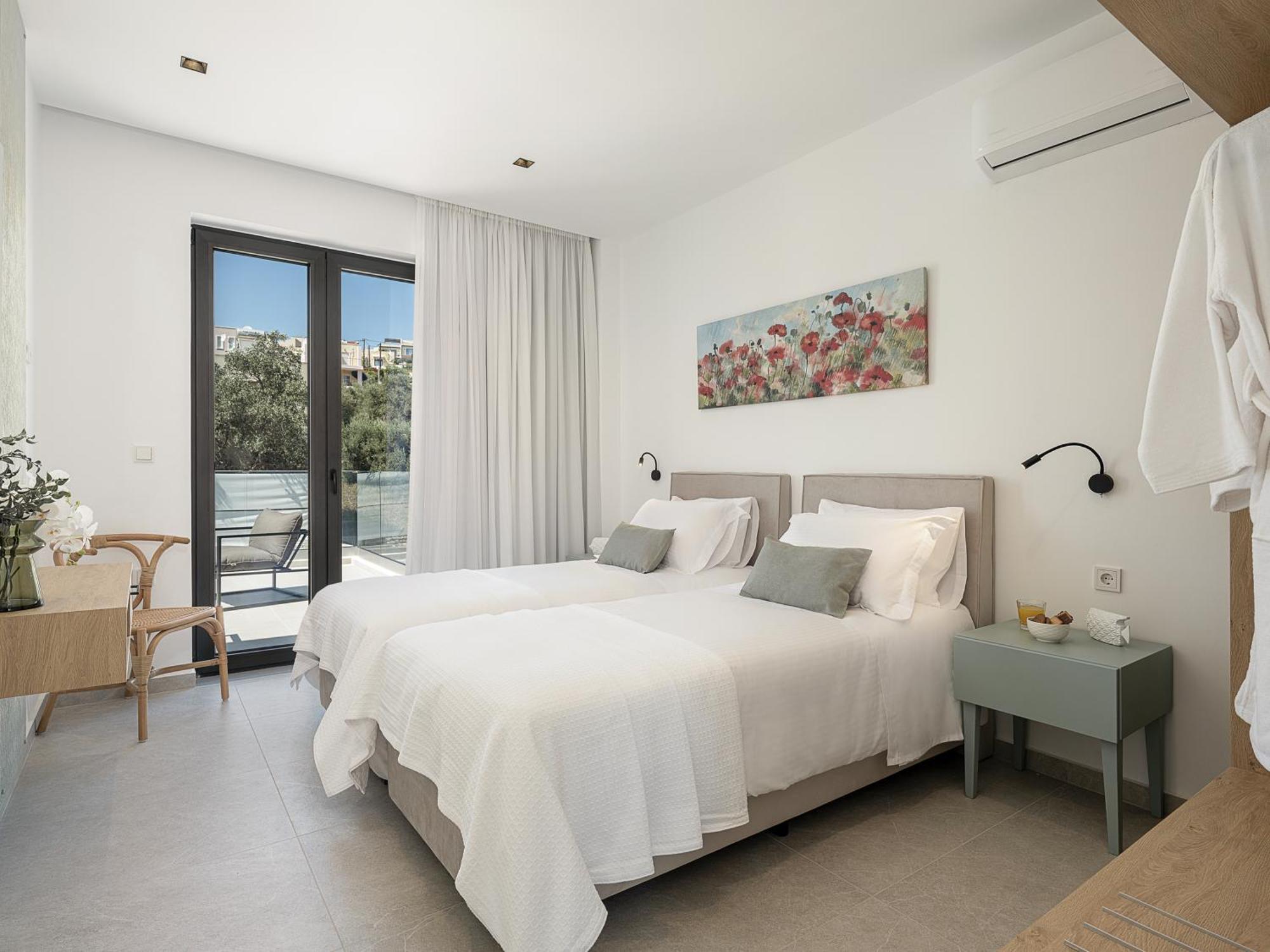 Avrilia Seaside Villa Heated Pool Almyrida  Exterior photo